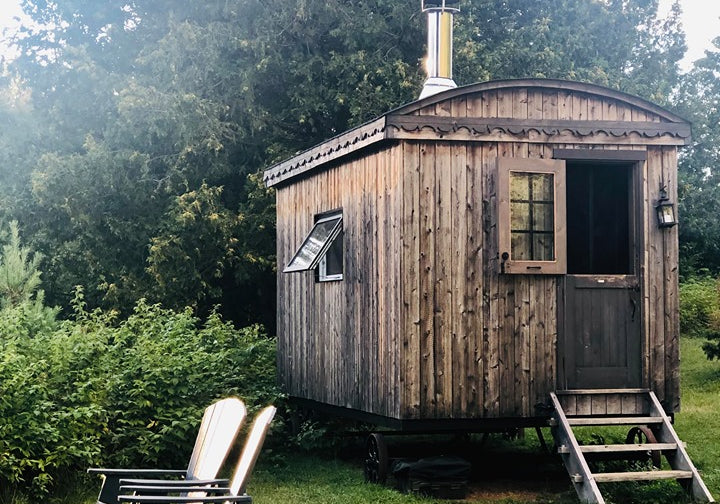 Une nuit dans un Wagon de berger ; une expérience des plus insolites à Labelle !