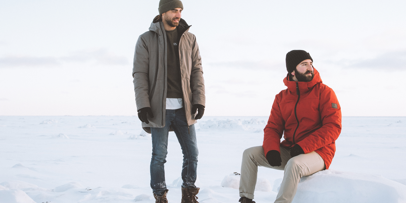 Vente d'atelier - Manteaux d’hiver pour hommes en solde