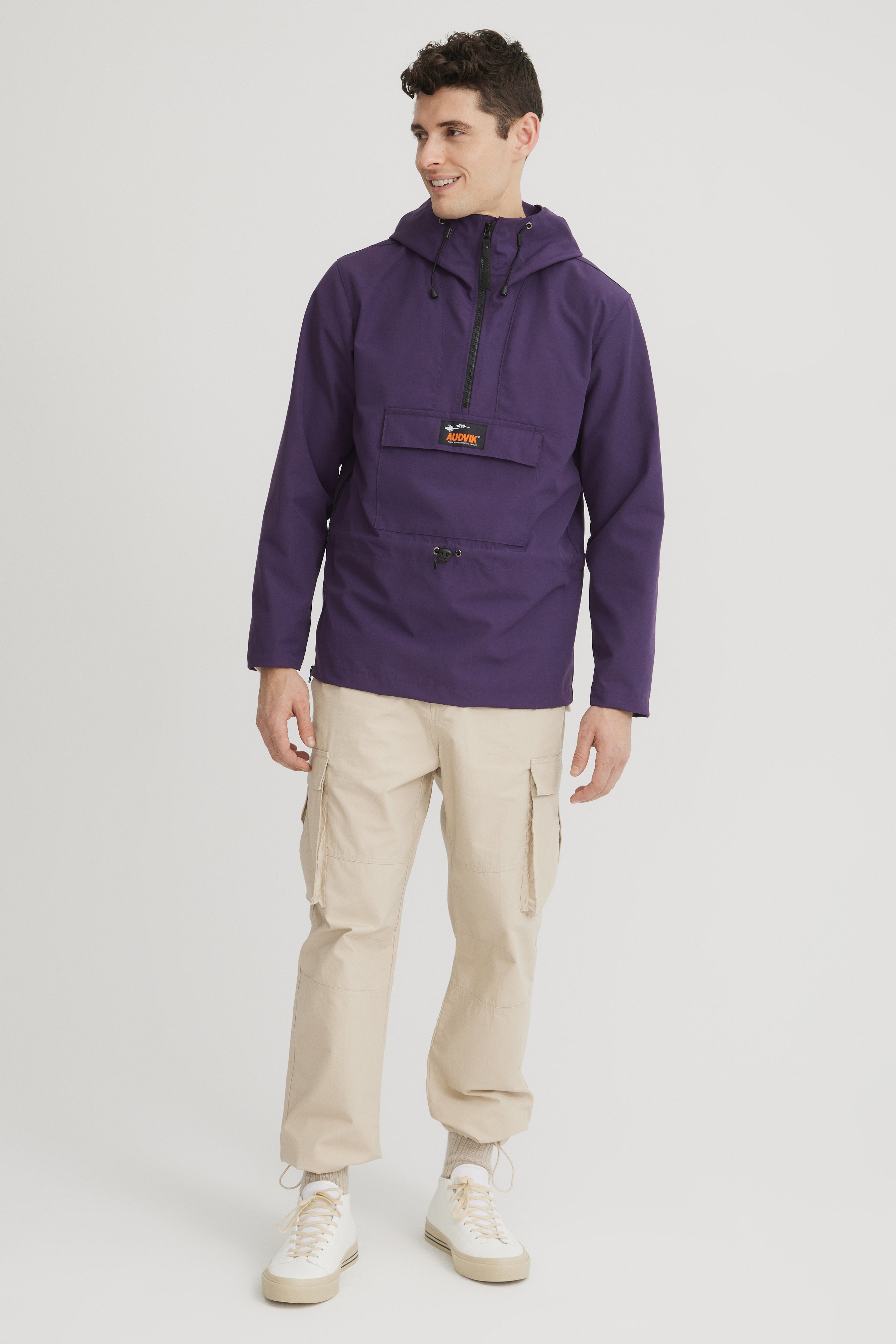 Retro Anorak - Mid-Season Coat for men