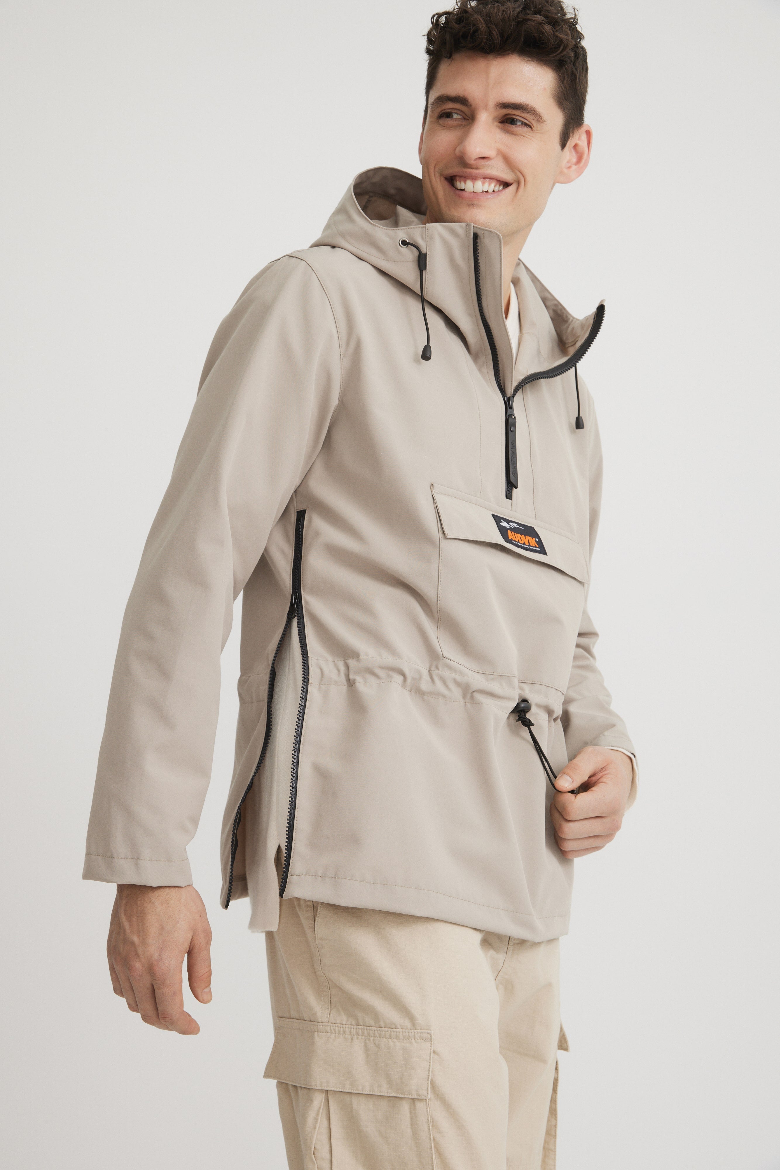 Retro Anorak - Mid-Season Coat for men