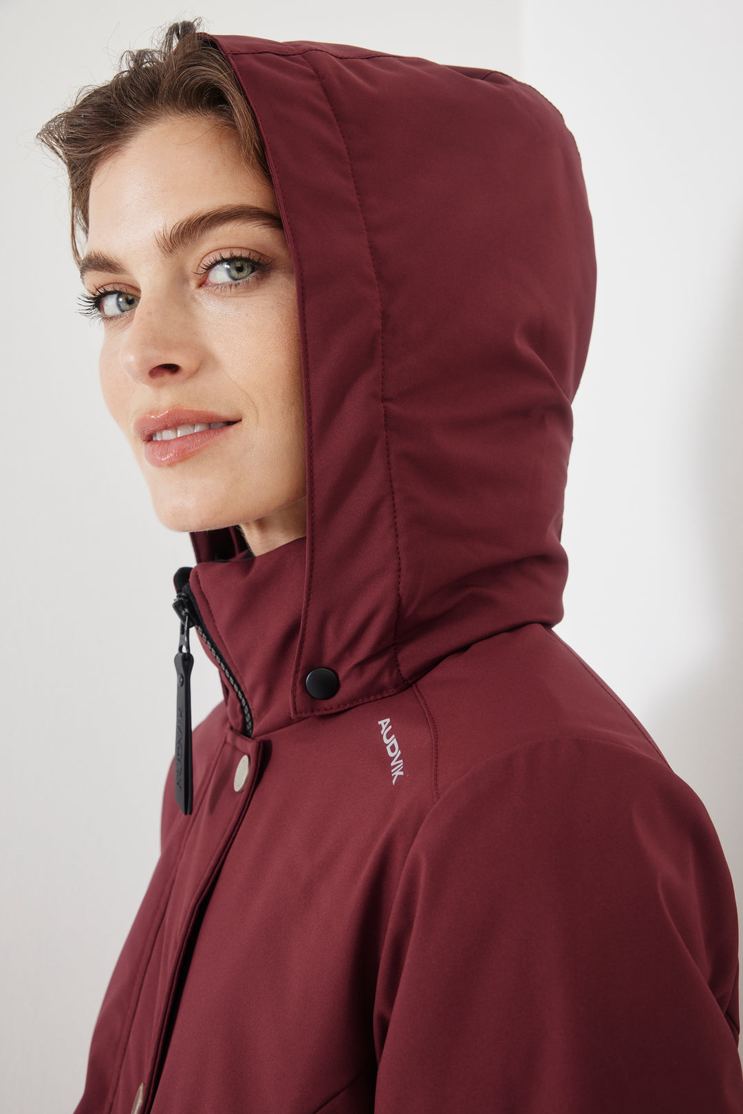 Manteau American Eagle Rouge Marine - Duffle Coat Femme XS/S Neuf Avec étiquette | Veste Bascule AE