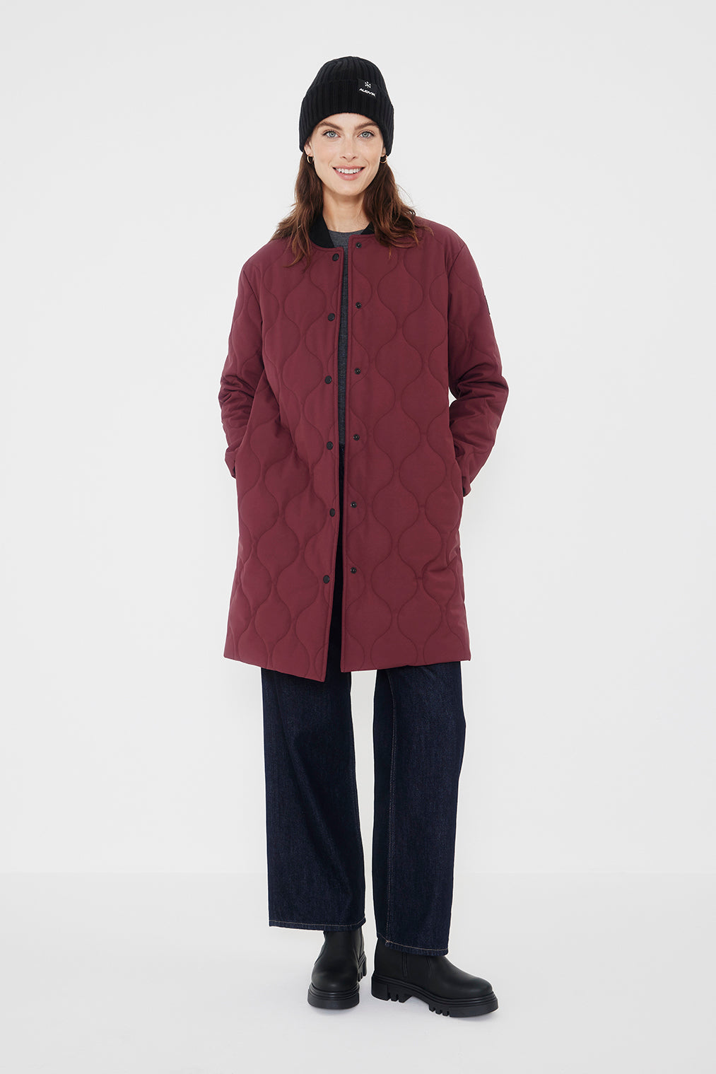 Cali - Recycled Mid-Season Coat for women