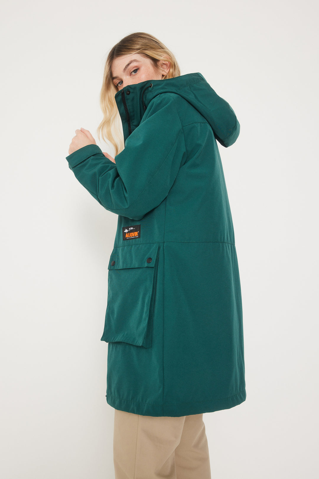 Anoraks pour Femme Manteaux Coupe vent Mi saison Audvik