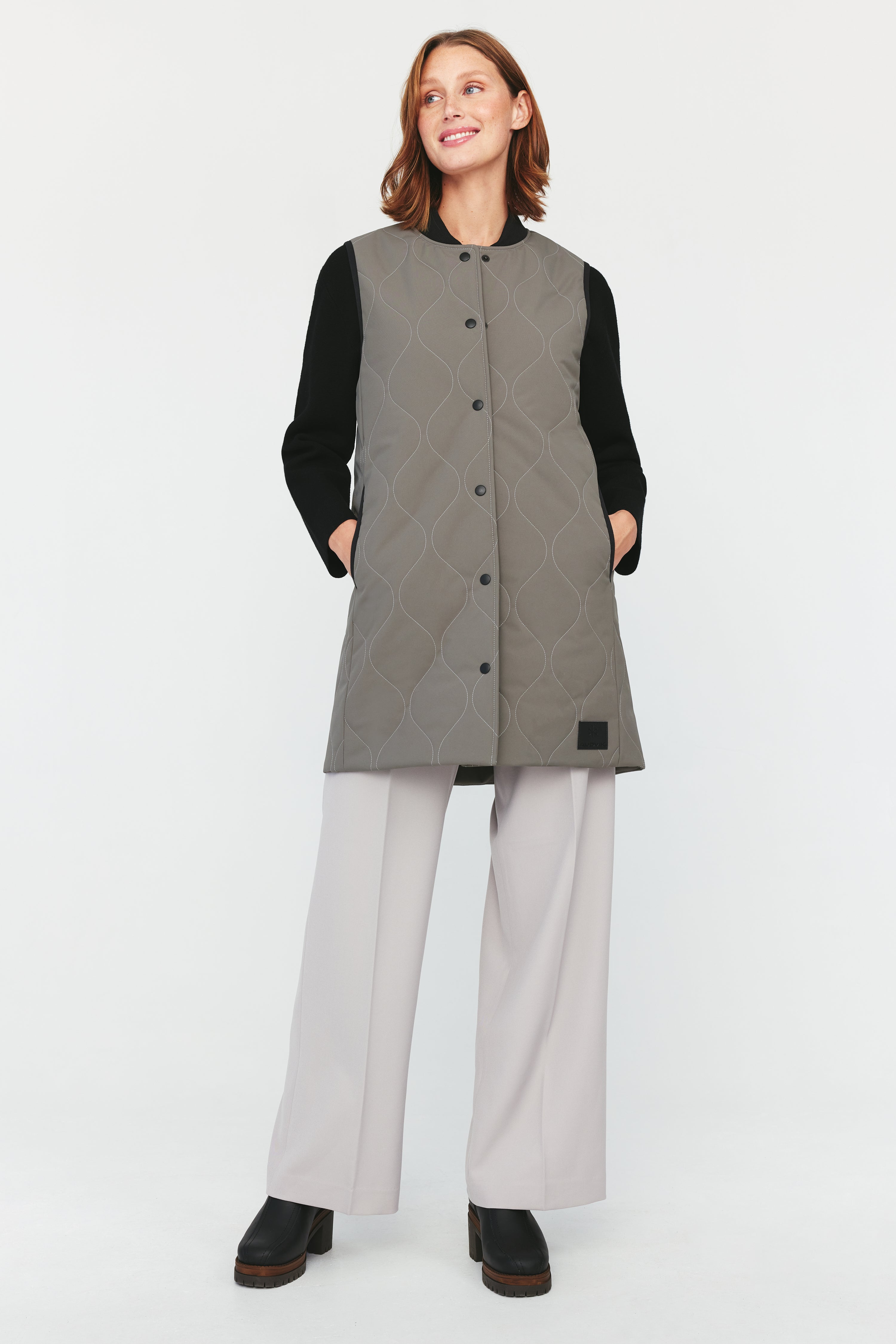 Pico - Veste sans manche recyclé pour femme