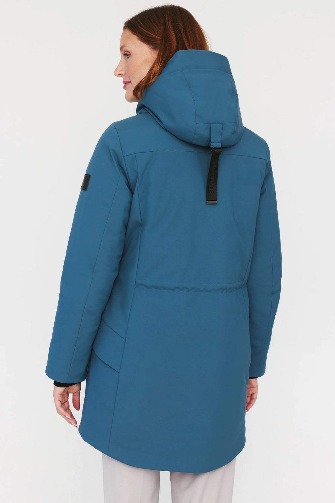 Manteau Long Pour Femme Avec Ceinture - Élégant - Longueur Genou - Trench - Coupe-vent - Coupe-vent - Avec Poches, Bleu, M