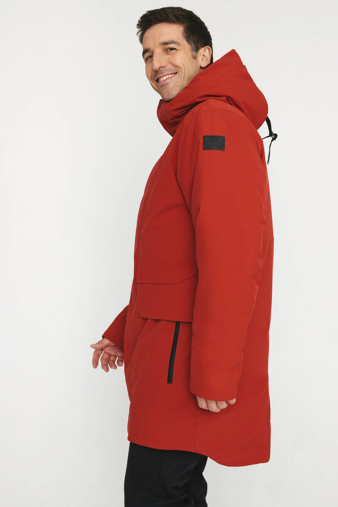 Polo Ralph Lauren Homme Manteau Hiver Homme Allthemen - Trench Coat Laine - Mi-Long Coupe Vent - Parka Élégant Vêtement Homme Chic