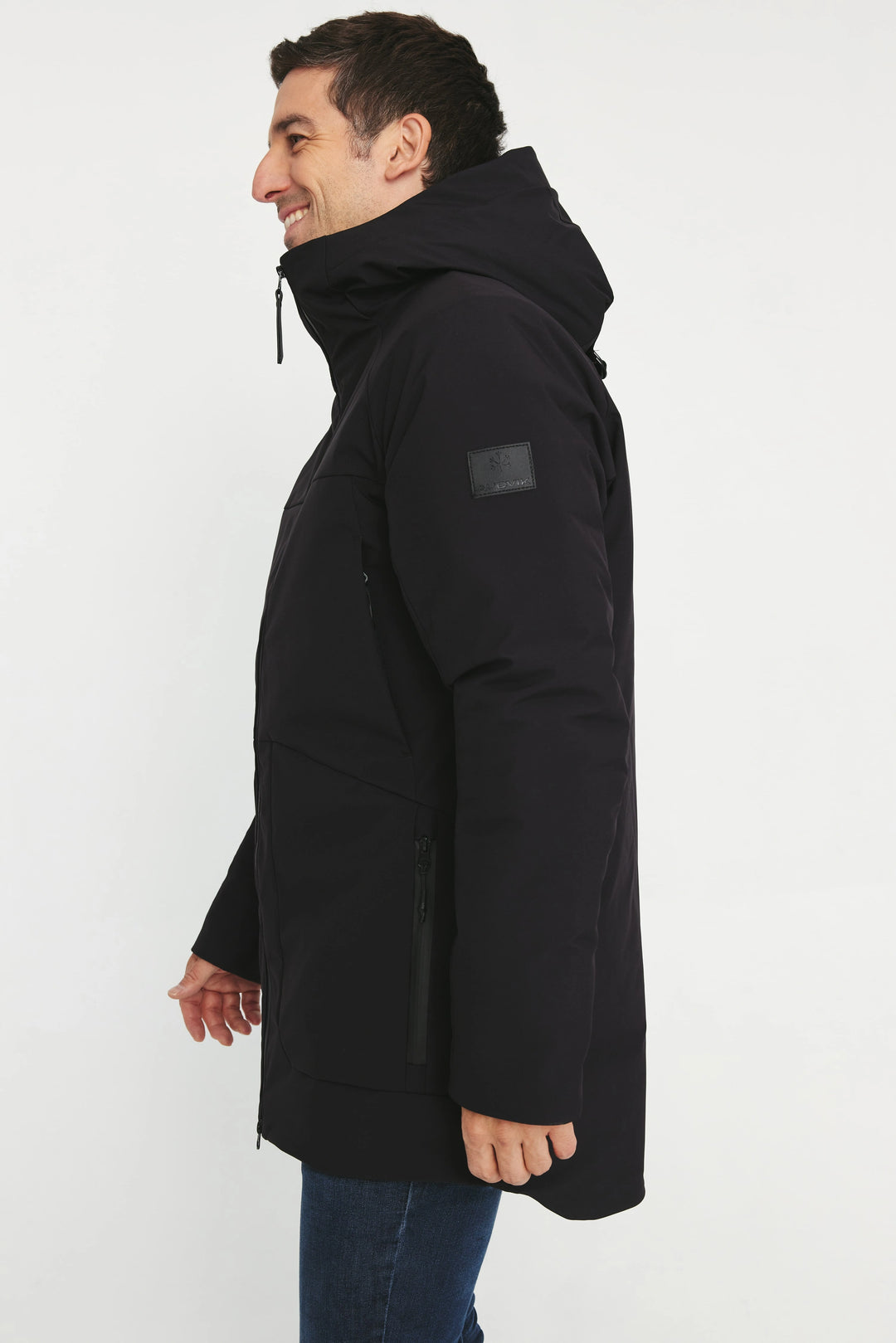 Fourrure Manteau Hiver Homme 2xl Manteau Long Militaire à Capuche