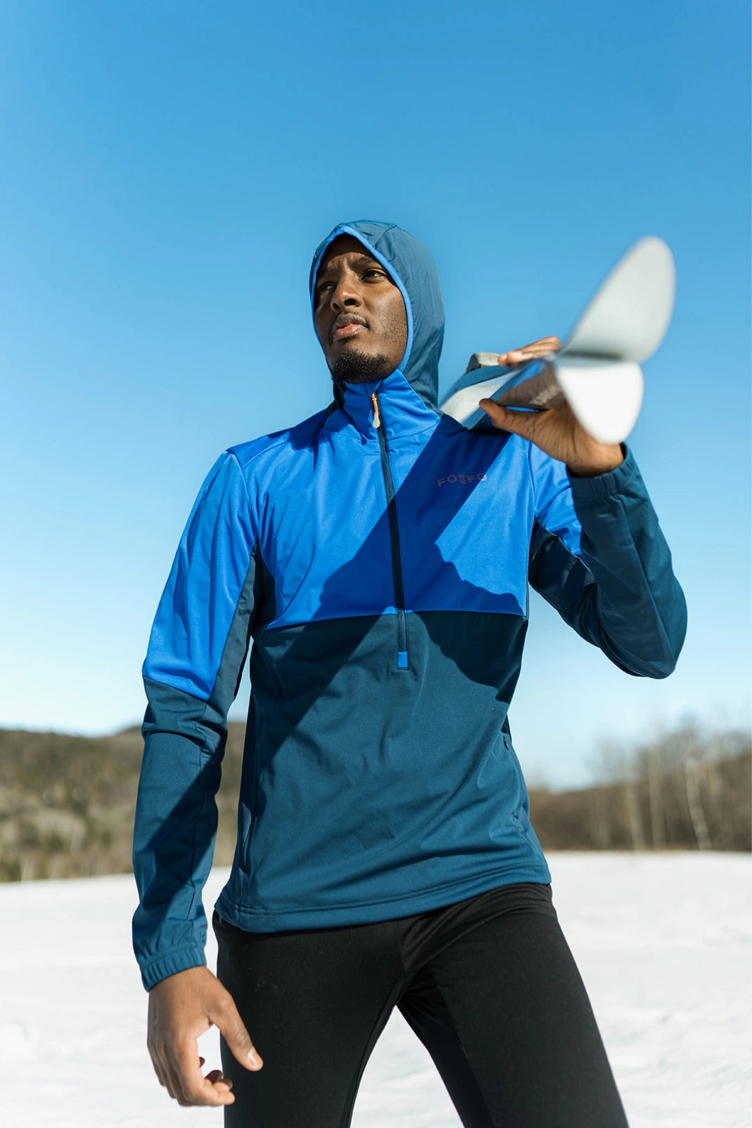 FOSFO CARDIO - Manteau de Ski de Fond pour Homme
