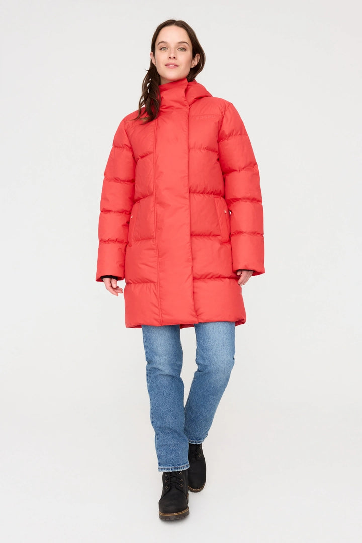 Women's Long Down Puffer Jacket | Eco-friendly FOSFO | Audvik