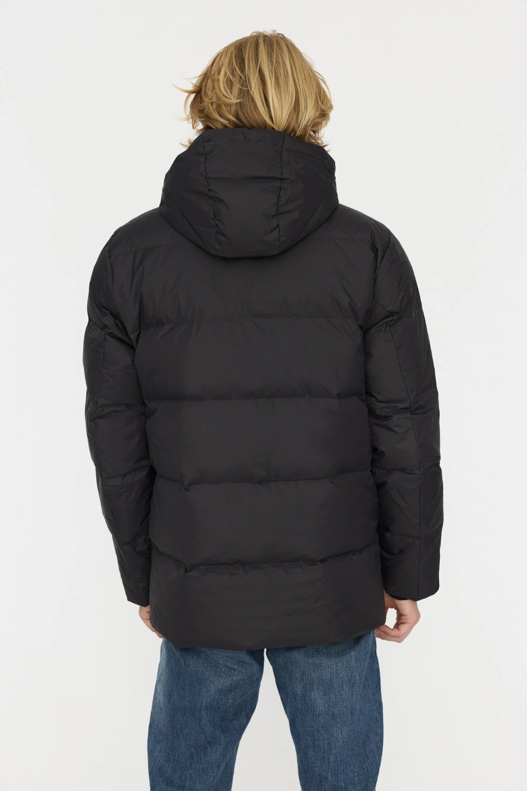FOSFO SHORT - Men's Short Down Coat - SECOND HAND