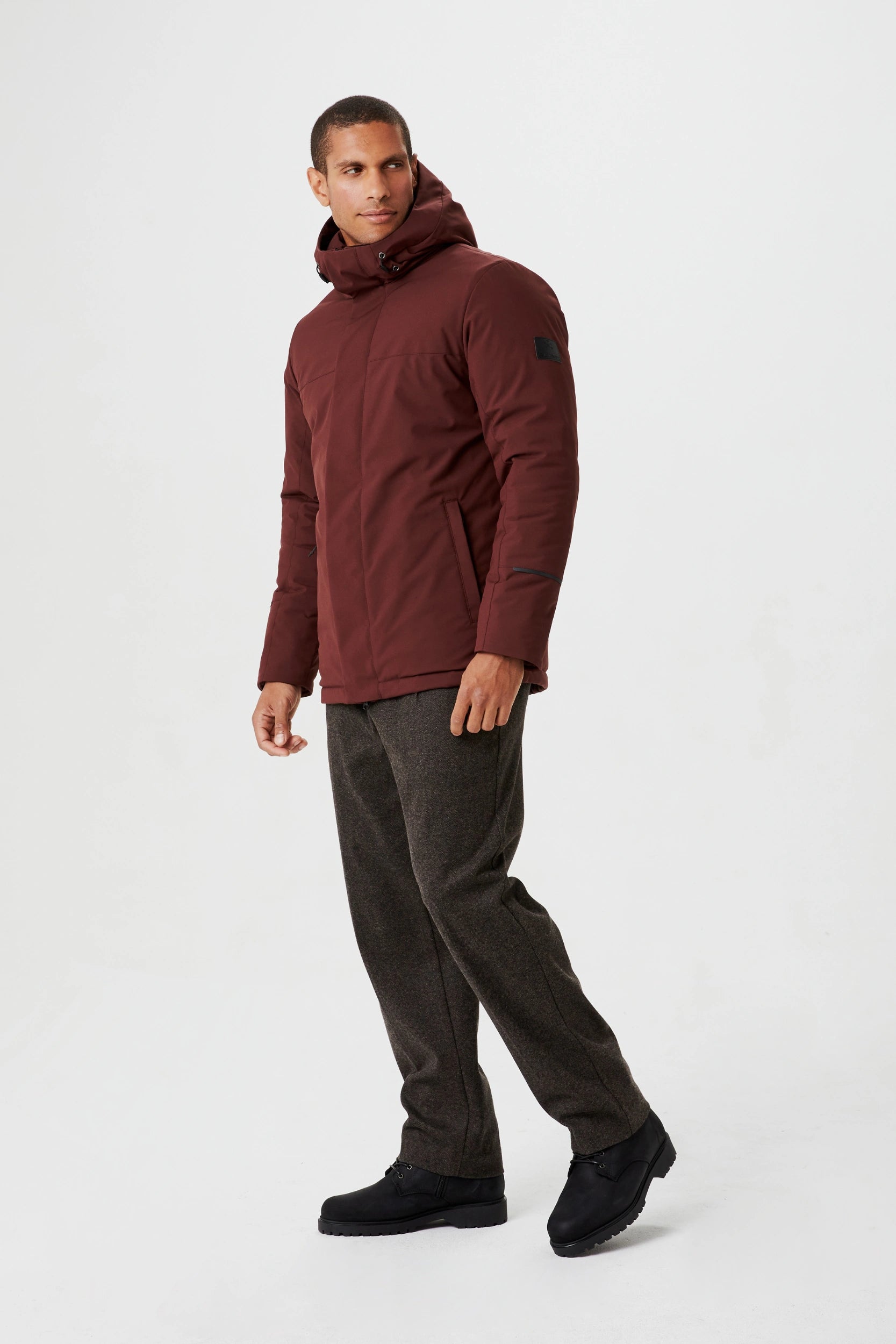 Berlin II - Manteau d'hiver recyclé pour homme