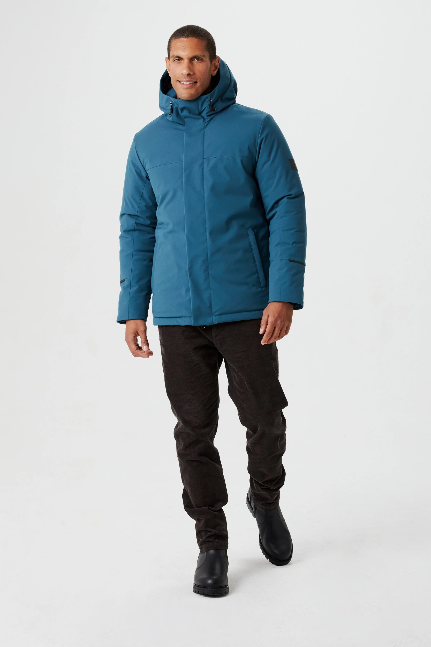 Berlin II - Manteau d'hiver recyclé pour homme