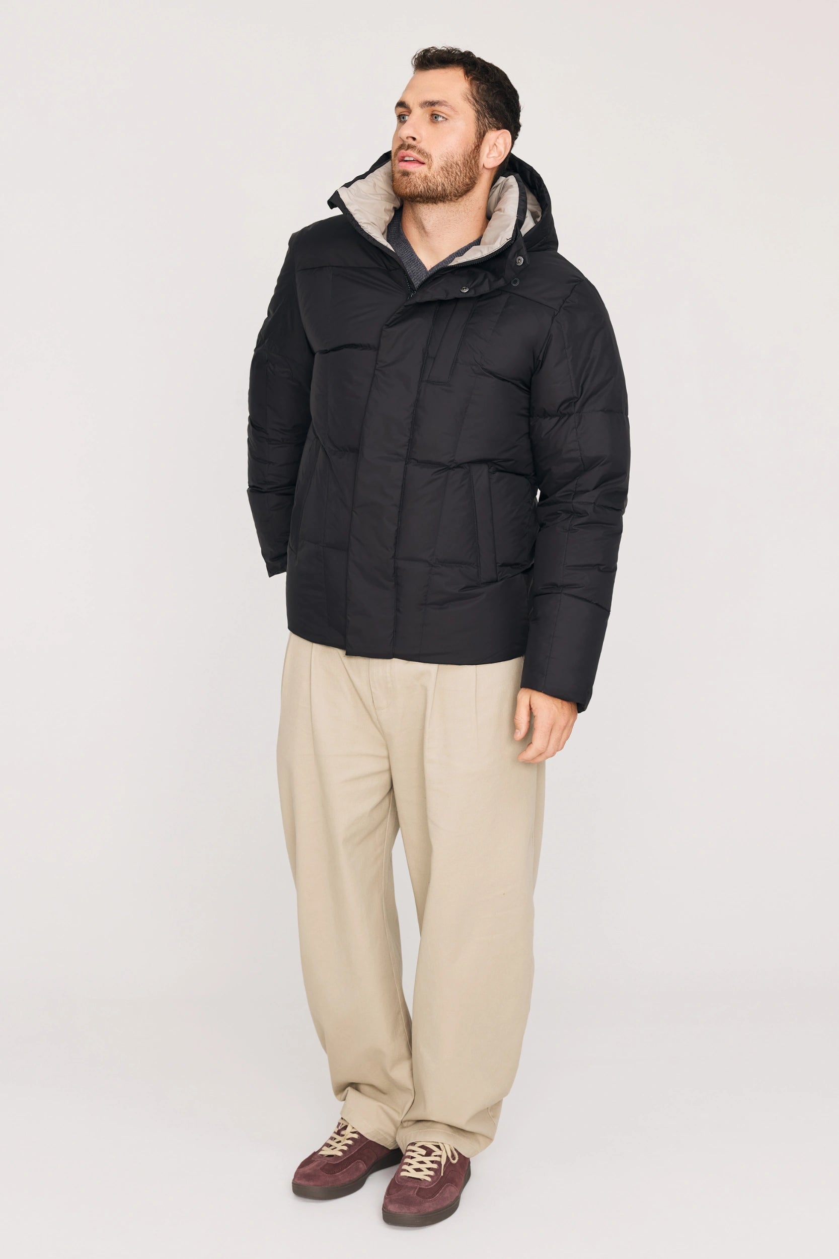 FOSFO POP - Men's Short Down Coat