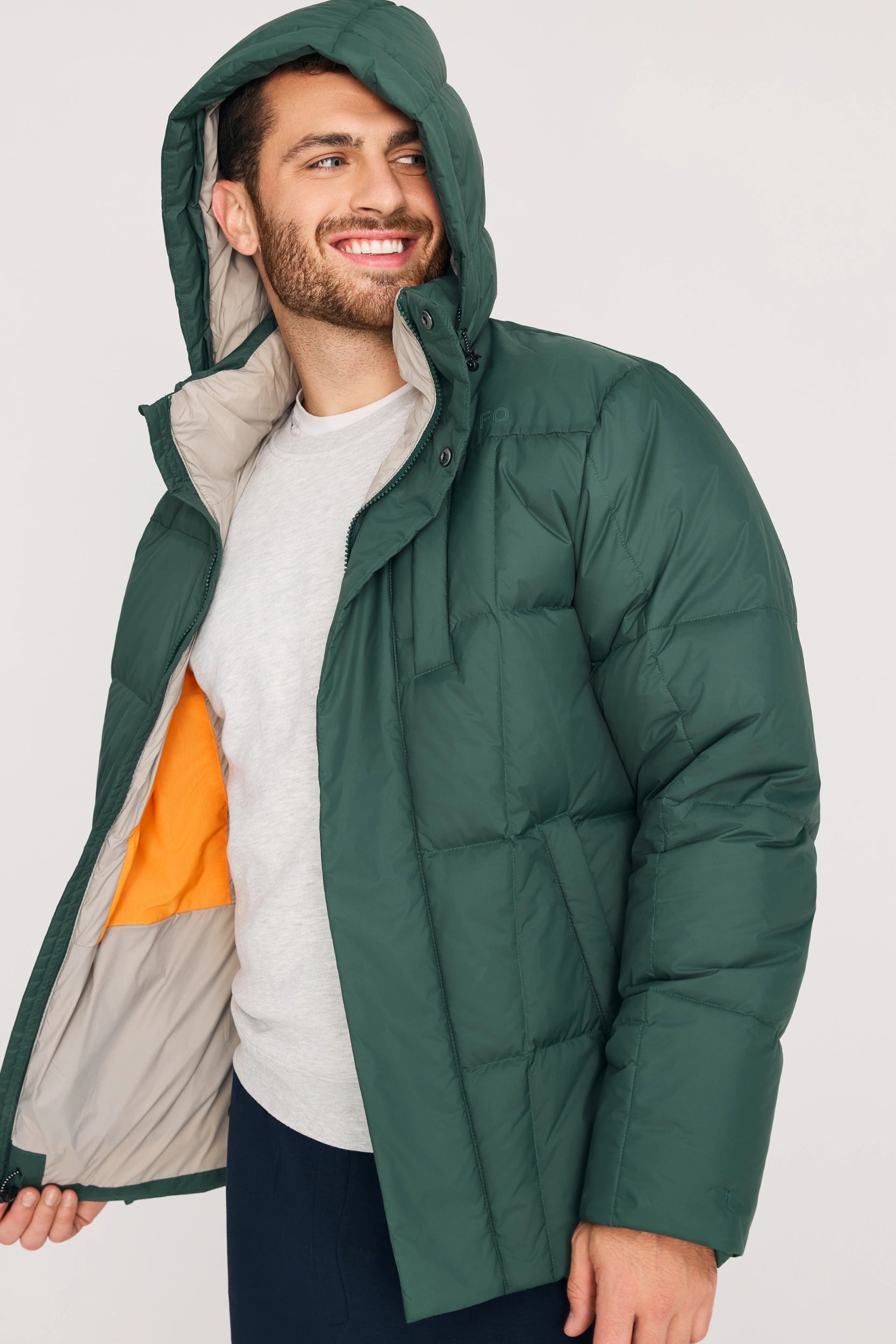 FOSFO POP - Men's Short Down Coat