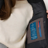 Como - Manteau d'hiver recyclé pour femme