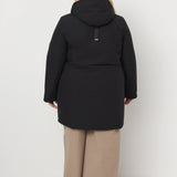 Como Plus - Manteau d'hiver recyclé taille plus pour femme