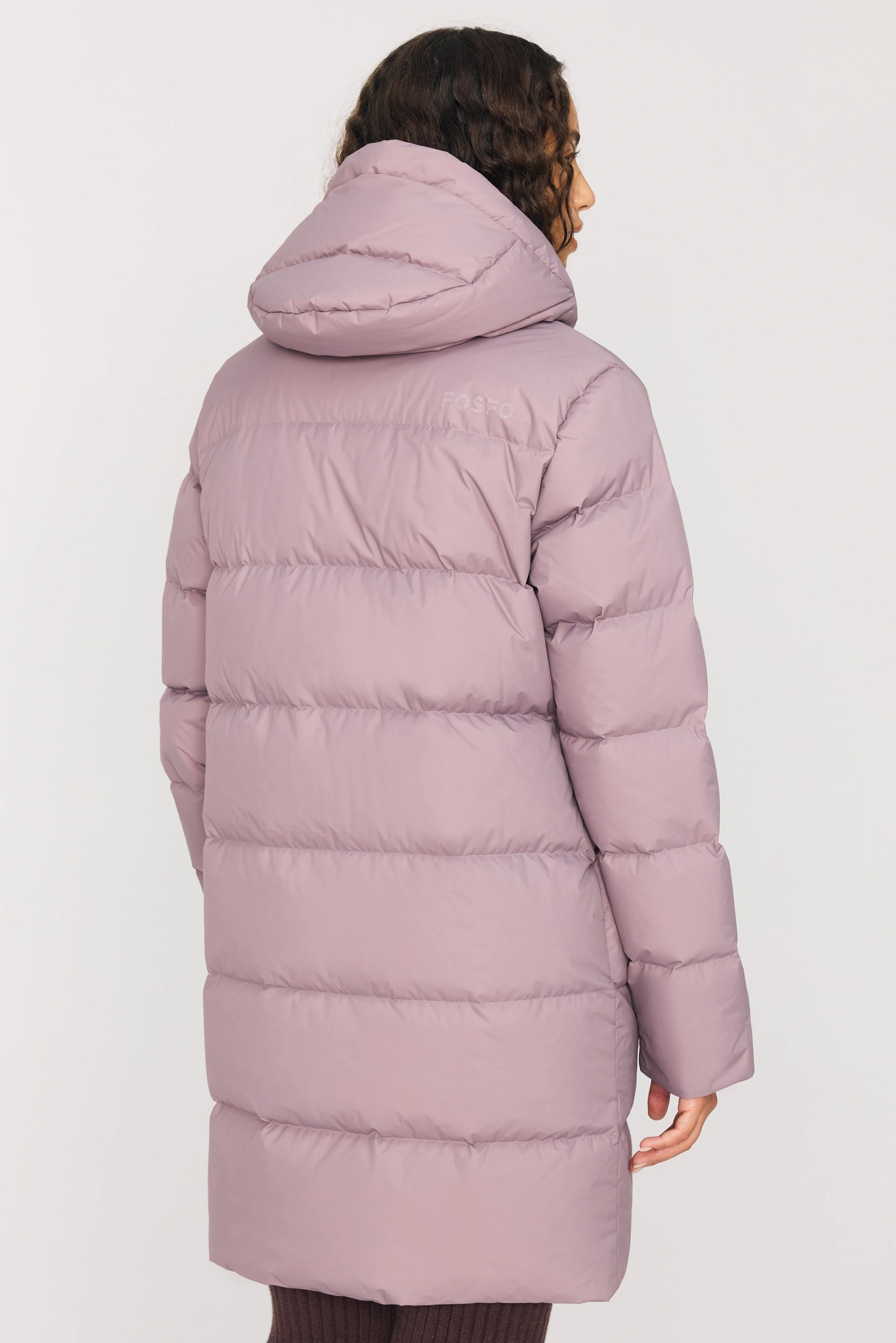 FOSFO GLOW - Women's Long Down Coat