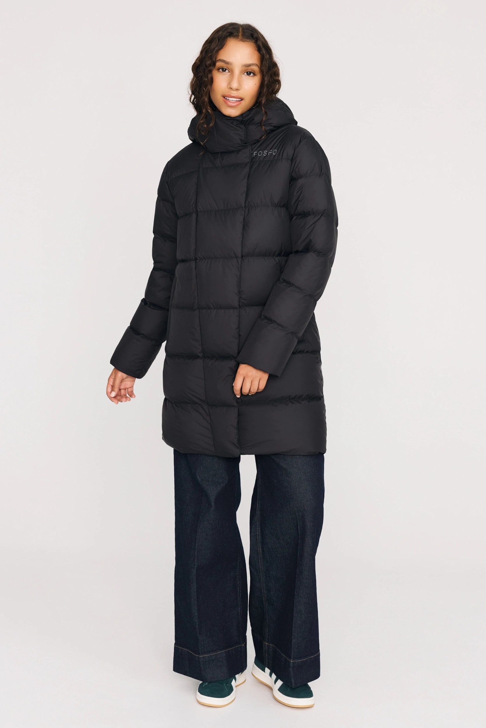 FOSFO GLOW - Women's Long Down Coat