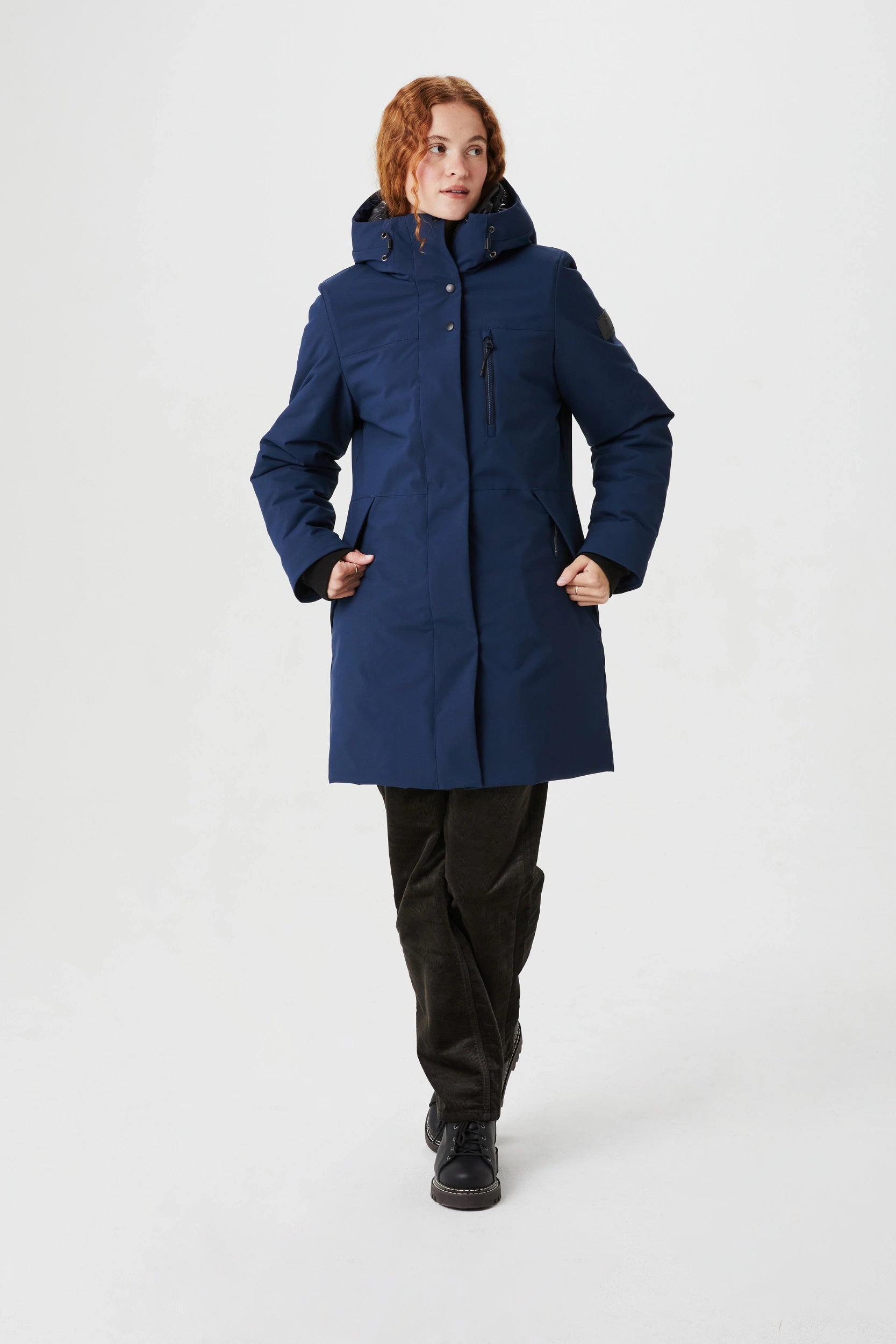 Montréal II - Manteau d'hiver recyclé pour femme