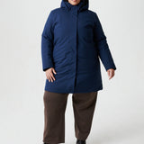 Monaco III+ - Manteau d'hiver recyclé taille plus pour femme