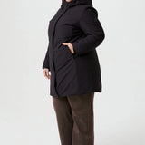 Monaco III+ - Manteau d'hiver recyclé taille plus pour femme