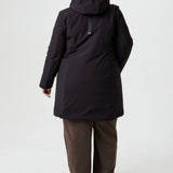 Monaco III+ - Manteau d'hiver recyclé taille plus pour femme