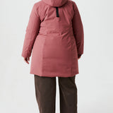 Monaco III+ - Manteau d'hiver recyclé taille plus pour femme