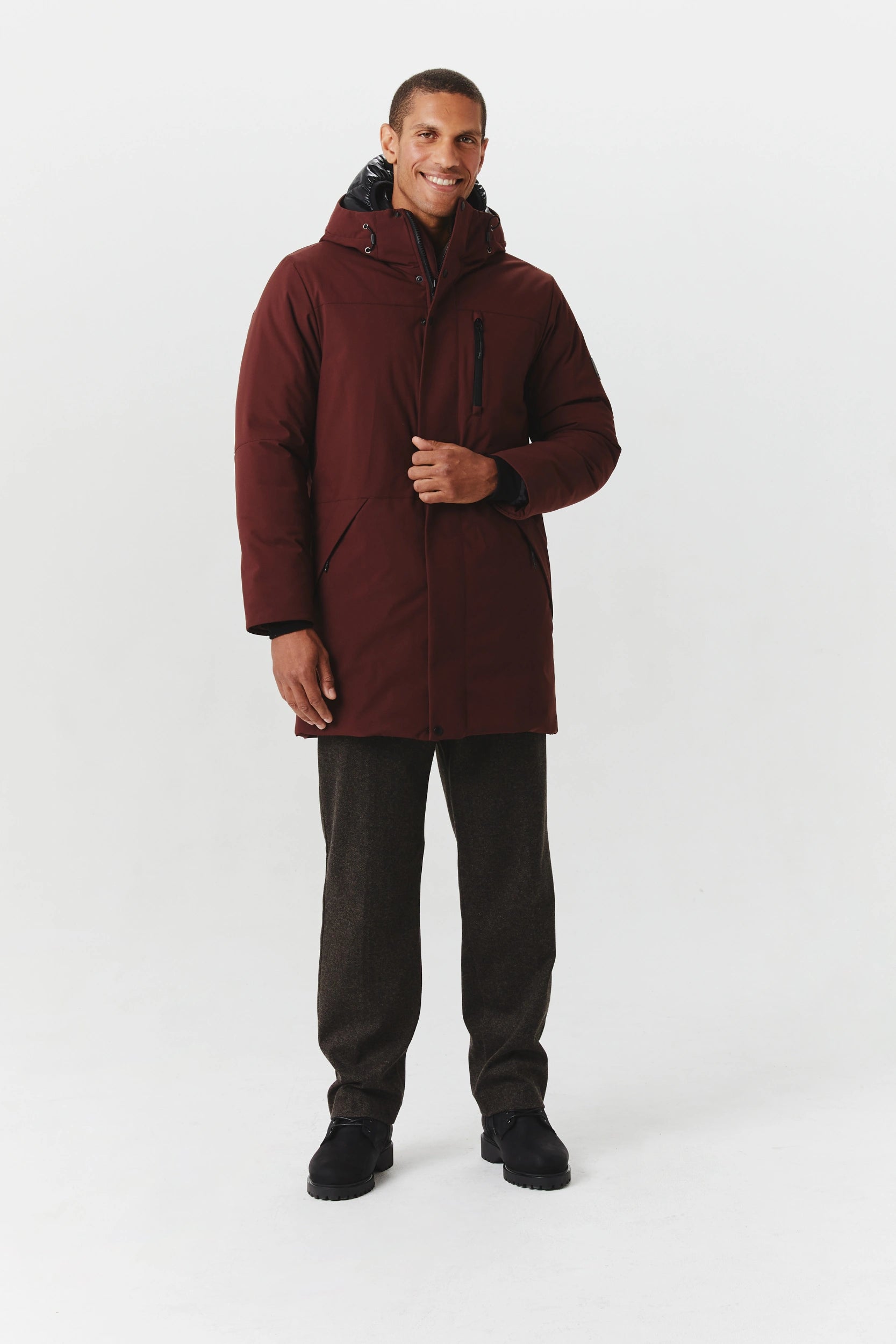 Toronto II - Manteau d'hiver recyclé pour homme