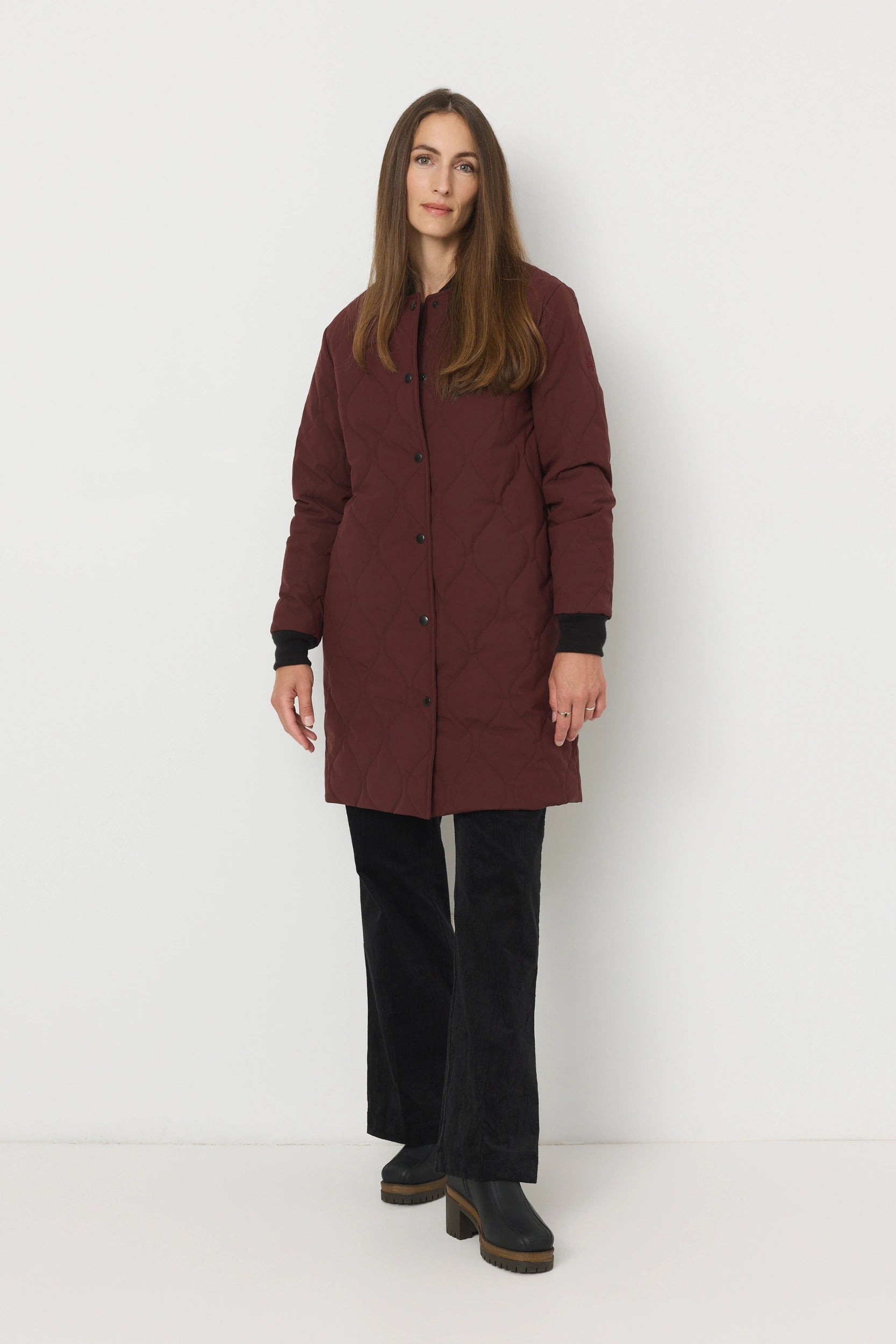Cali II - Manteau mi-saison recyclé pour femme
