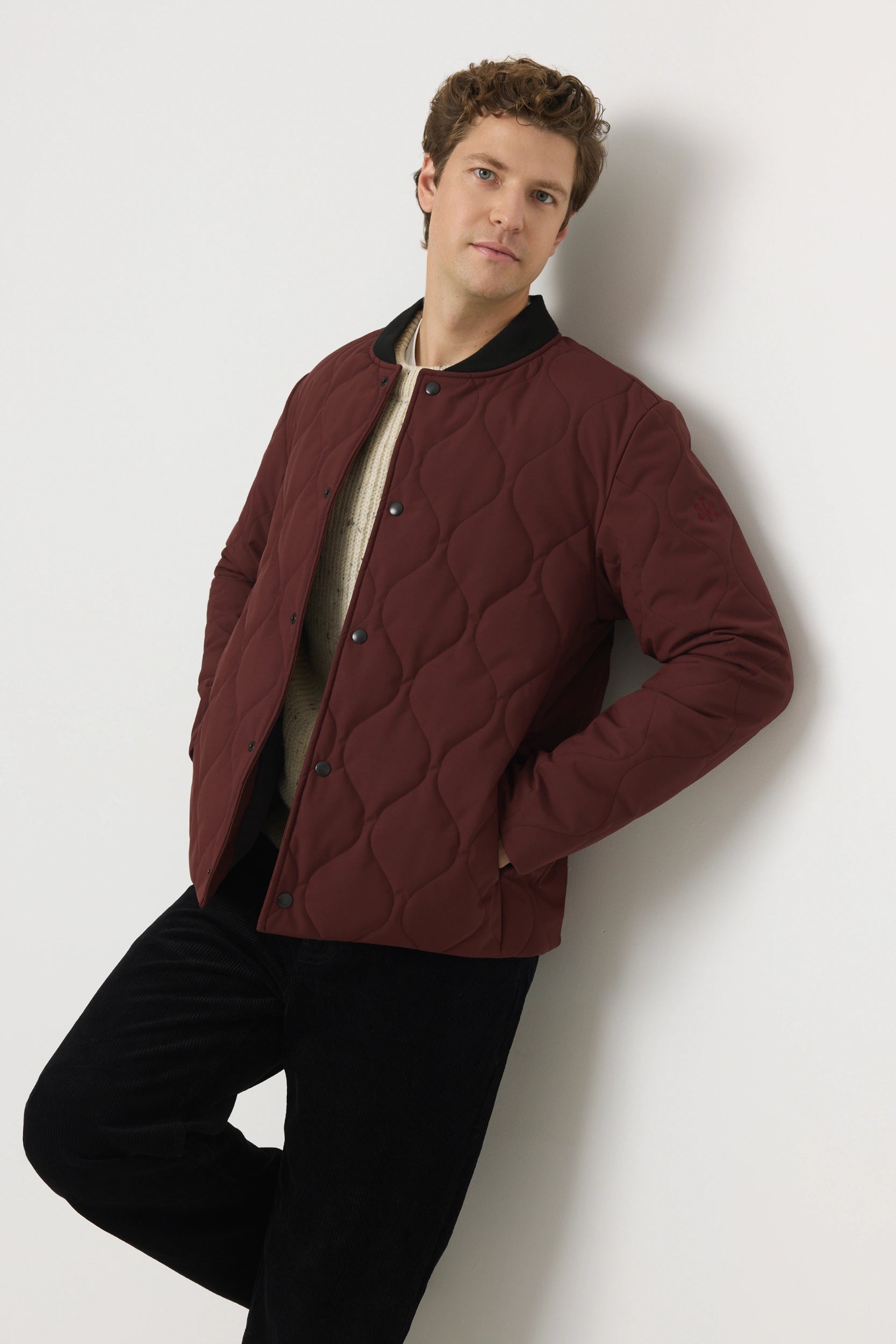 Quito - Manteau mi-saison recyclé pour homme