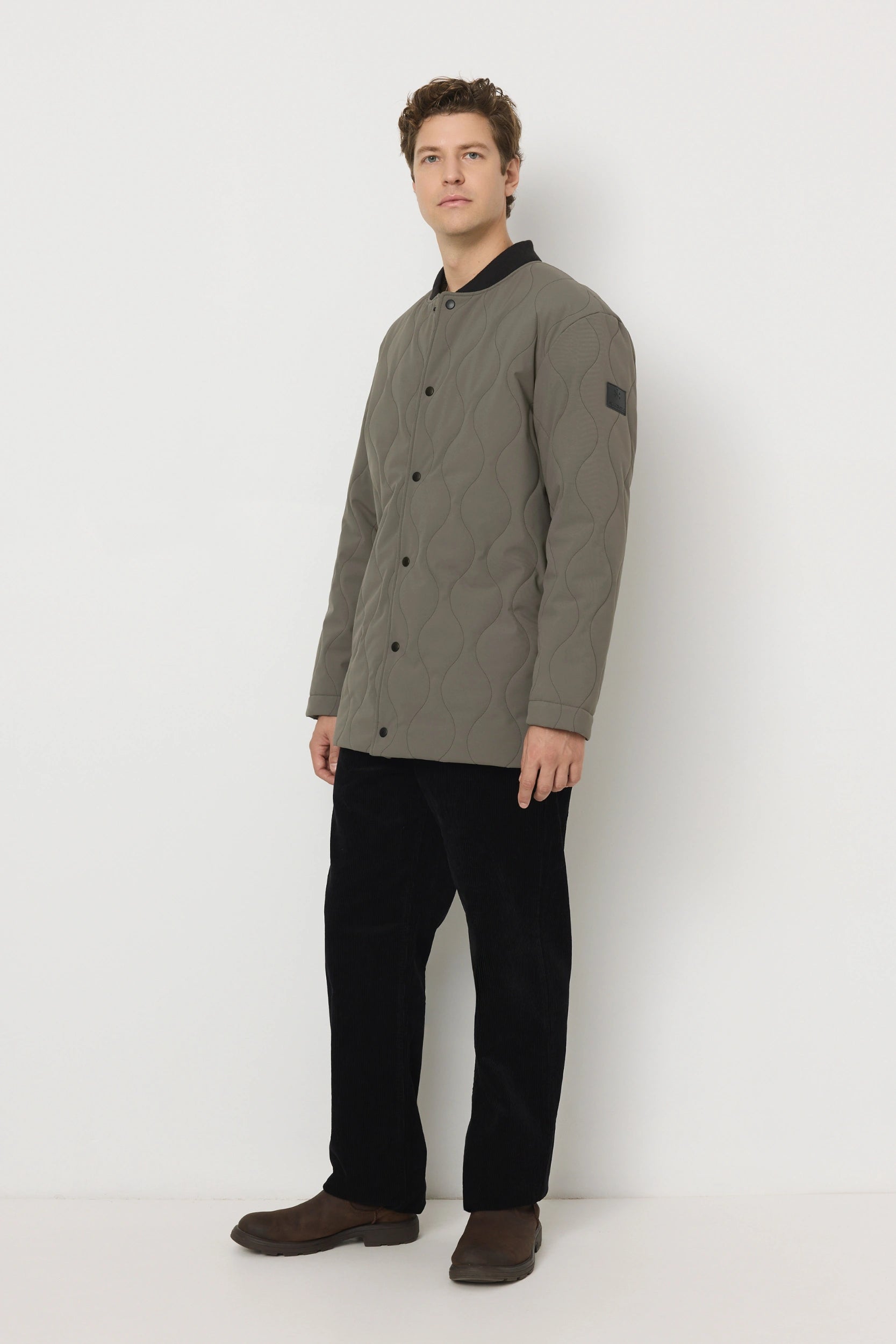 Quito - Manteau mi-saison recyclé pour homme