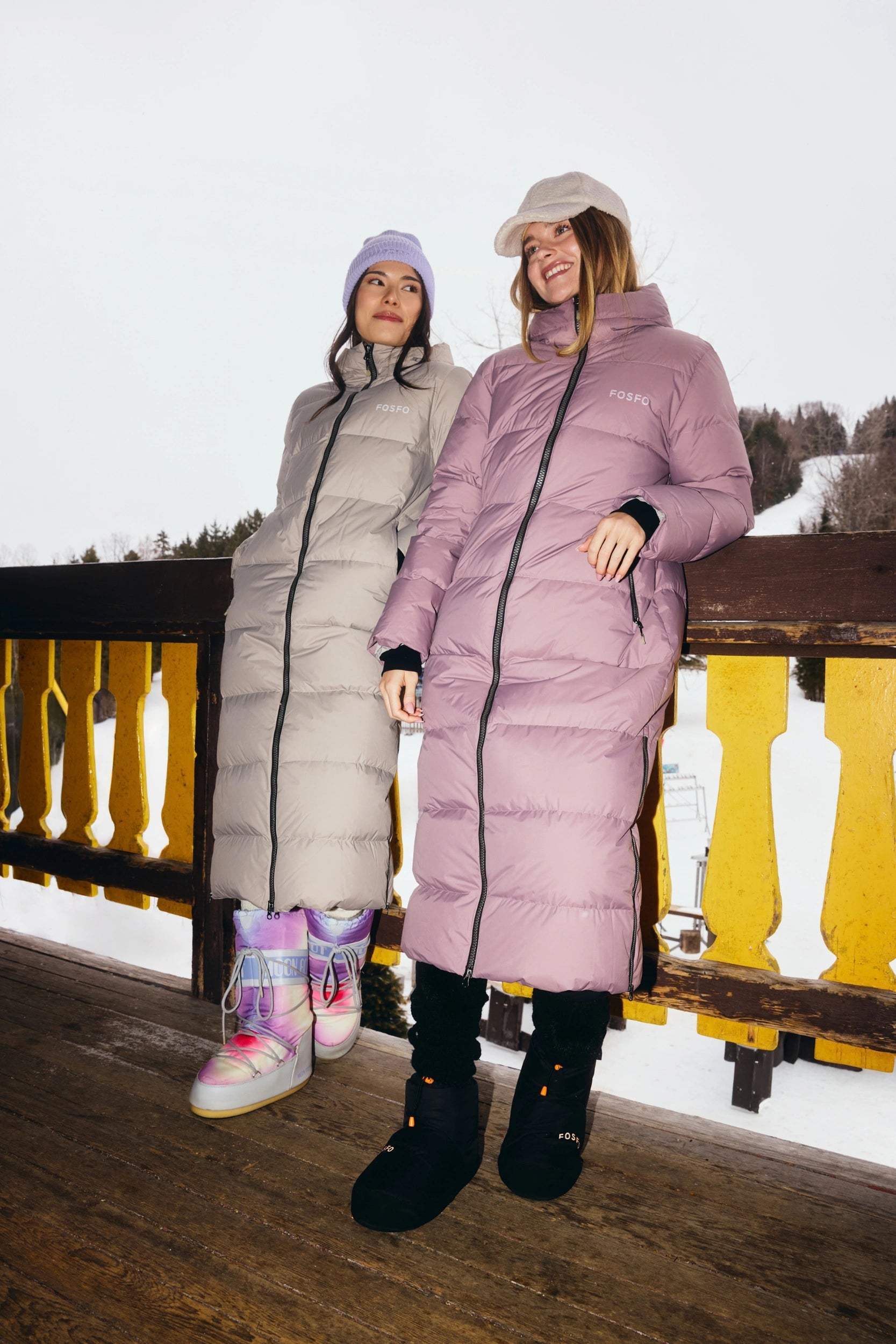 FOSFO MAXI  - Extra-Long Winter Coat for Women