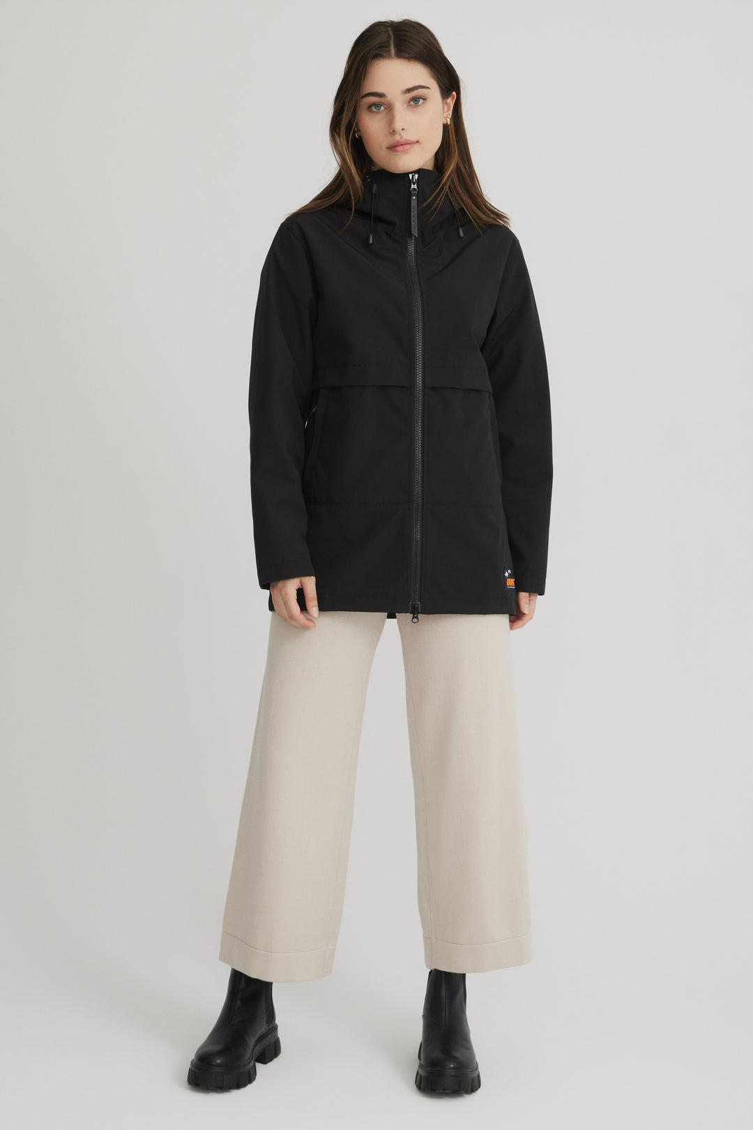 Full zip anorak top
