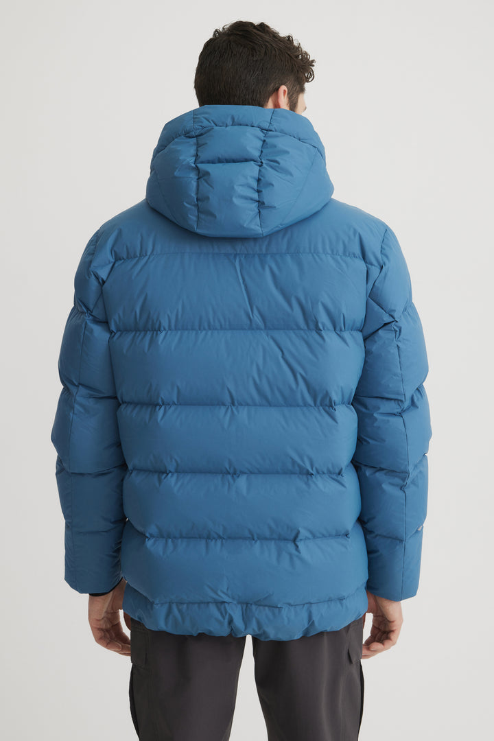 Pullover puffer jacket mens sale