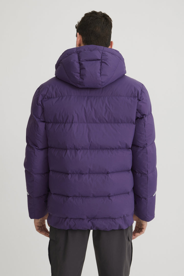 tottenham purple puffer jacket