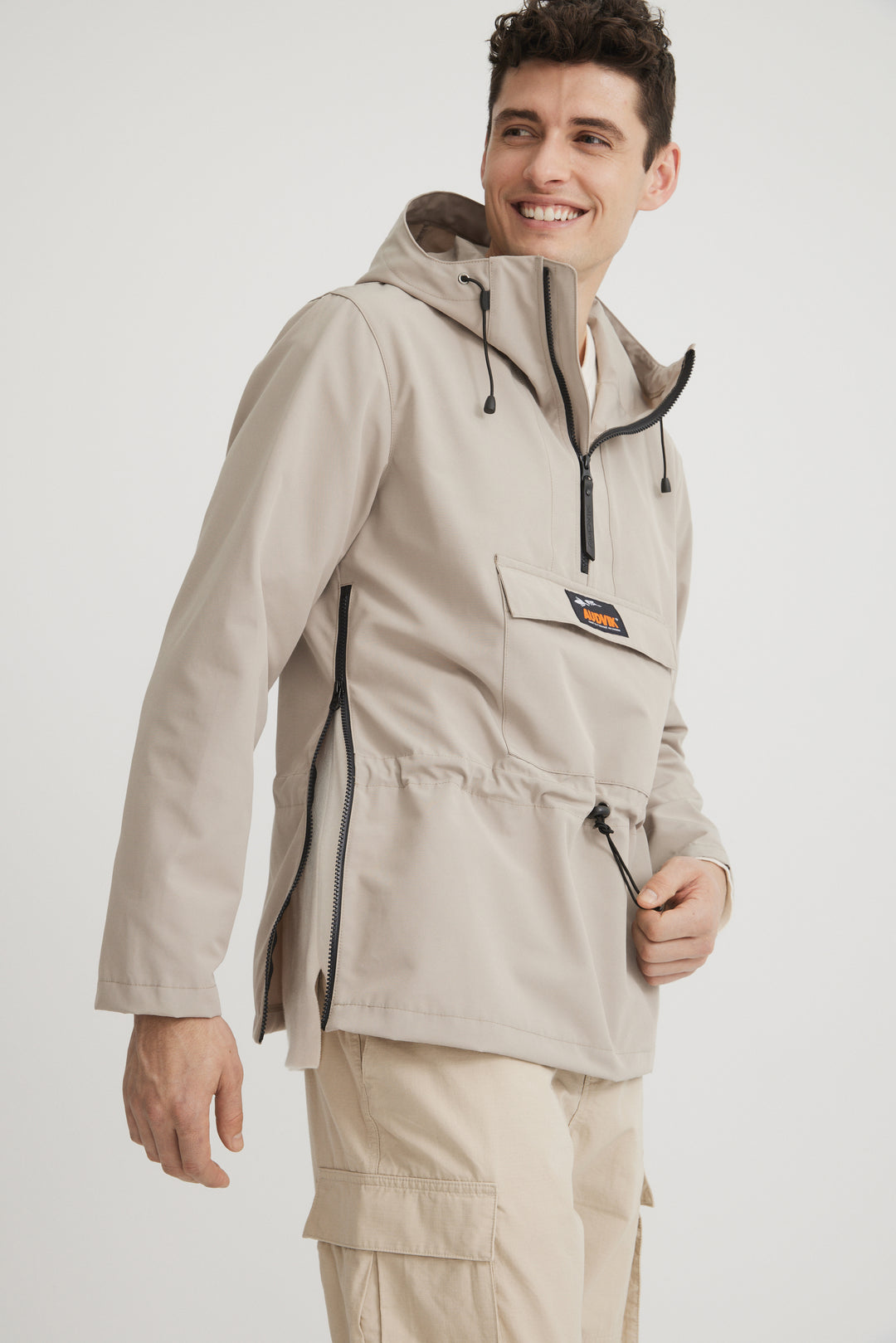 Retro pullover ANORAK AK20040 Spring jacket for men