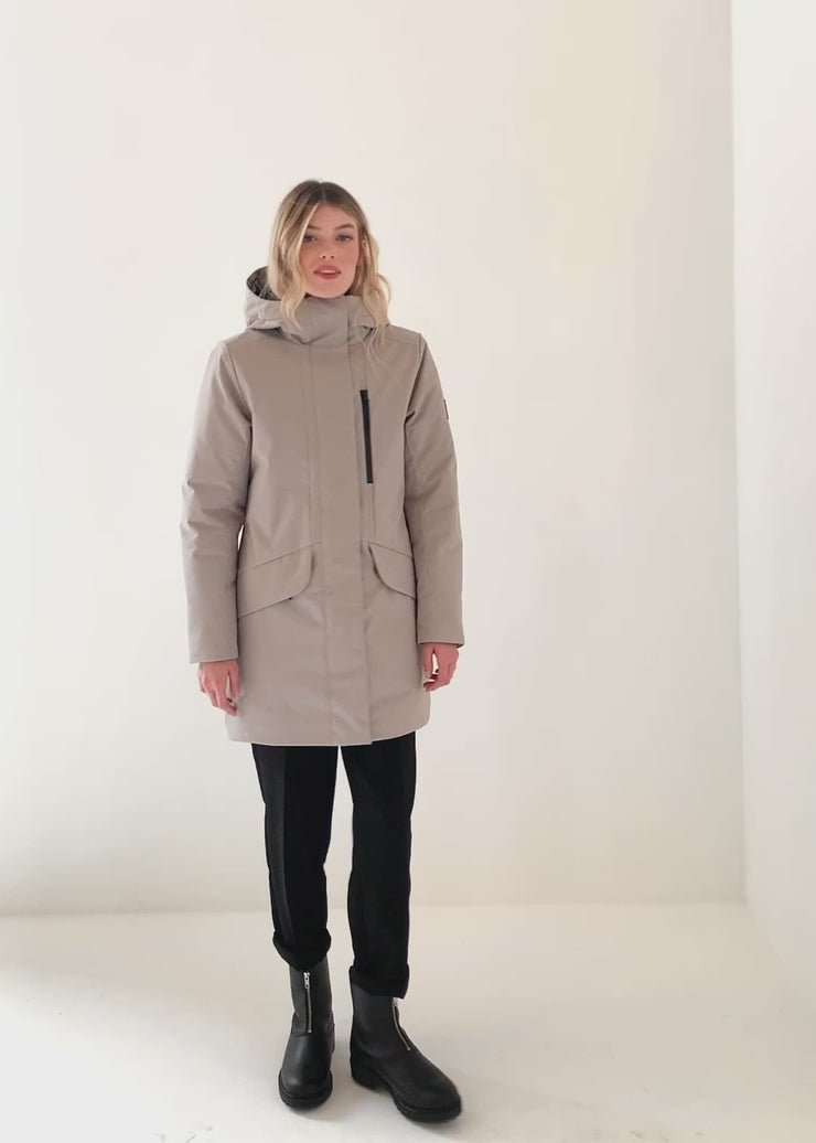 Manteau d hiver chaud pour femme SOFIA RECYCL Audvik