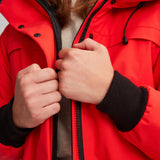 Manteau avec poignet en micropolar. Confortable et chaud pour les hivers québécois