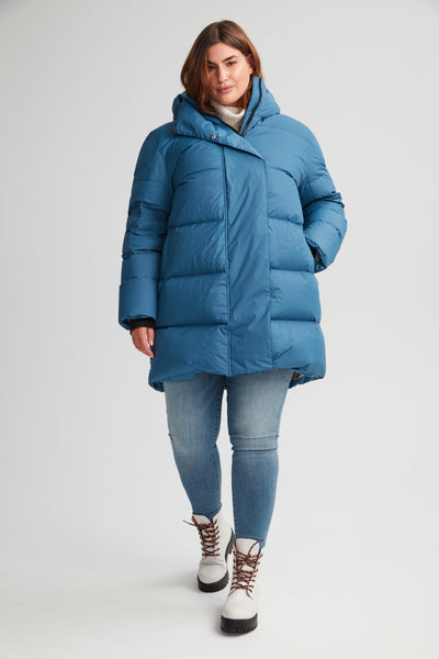 manteau d'hiver en duvet taille plus pour femme