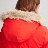 fourrure recyclée de coyote pour capuchon manteau d'hiver 