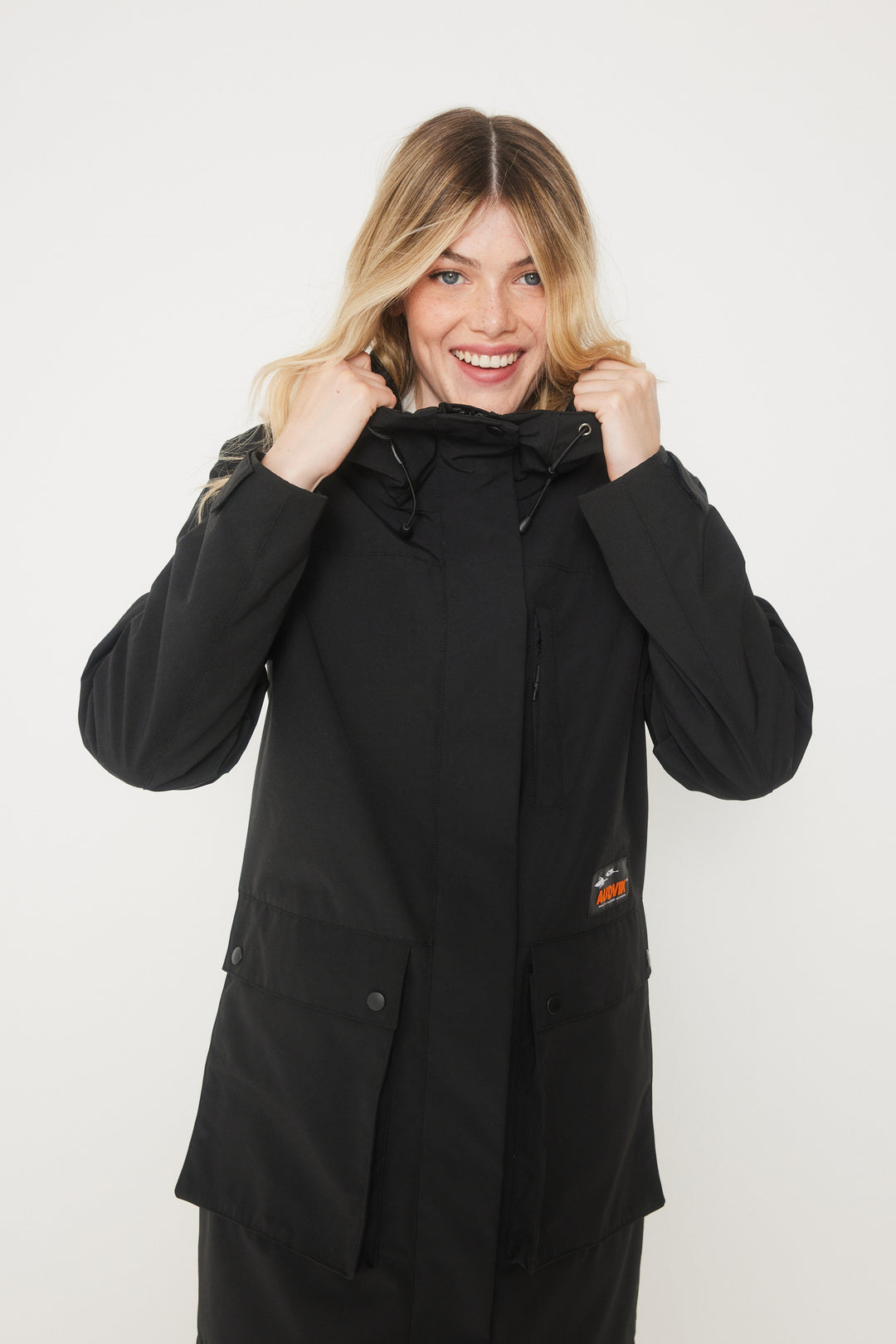 Anorak noir femme clearance