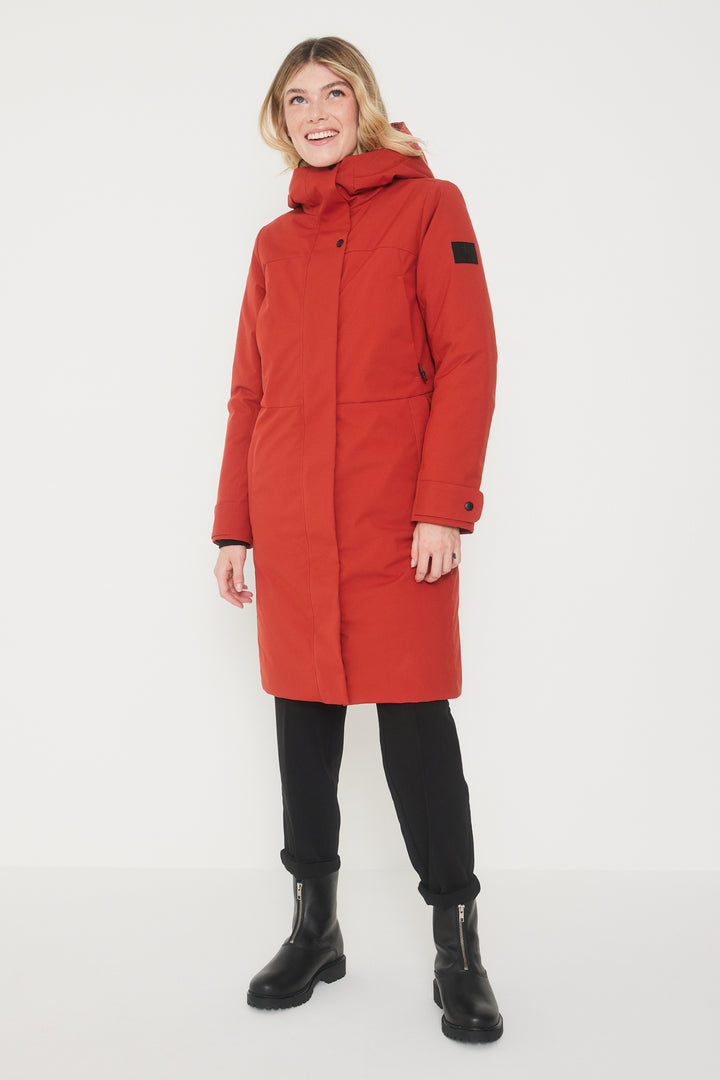 RECYCLED COPENHAGUE Canadian winter coat for women Audvik