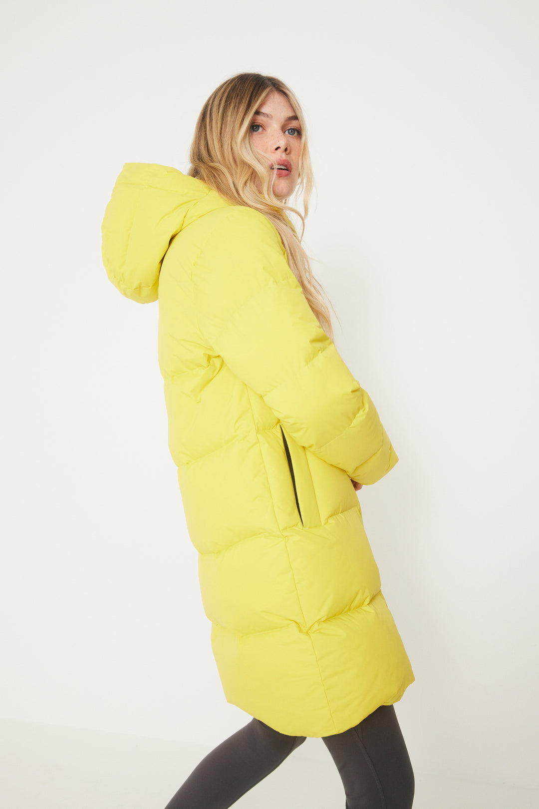 Women's Long Down Puffer Jacket | Eco-friendly FOSFO | Audvik