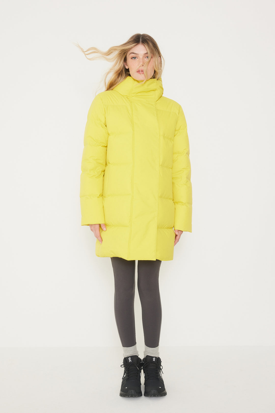 Women's Long Down Puffer Jacket | Eco-friendly FOSFO | Audvik