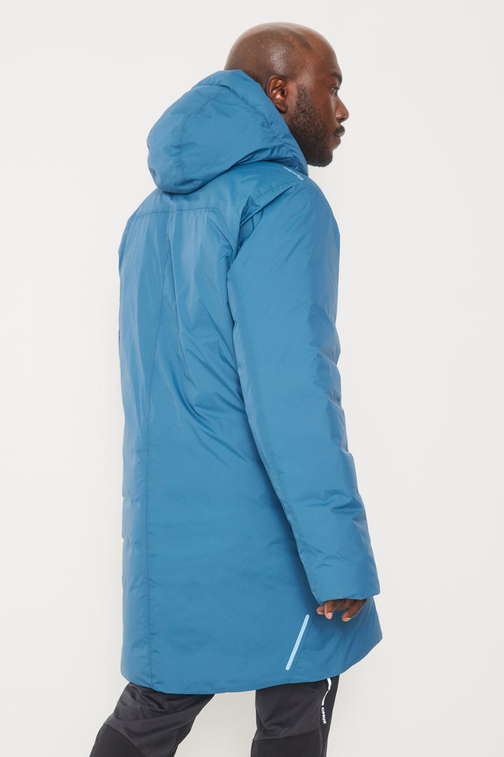 Manteau Homme FACIS En Cachemire Bleu - Taille 54 - Occasion Très Bon état