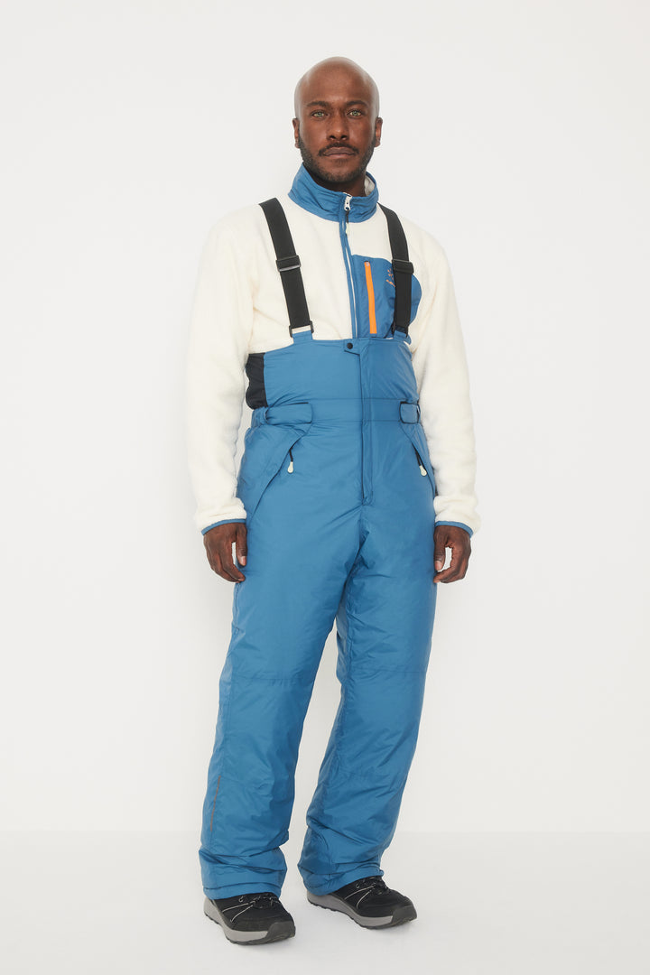 Salopette D'hiver Isolée Pour Homme BWOLF Drift Ice - Imperméable, Nombreuses Poches, Bandes Réfléchissantes - Polyester/coton