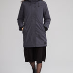 Manteau d'hiver écoresponsable mi-long pour femme